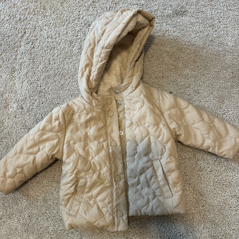 Old Navy Soft Cream Baby Jacket